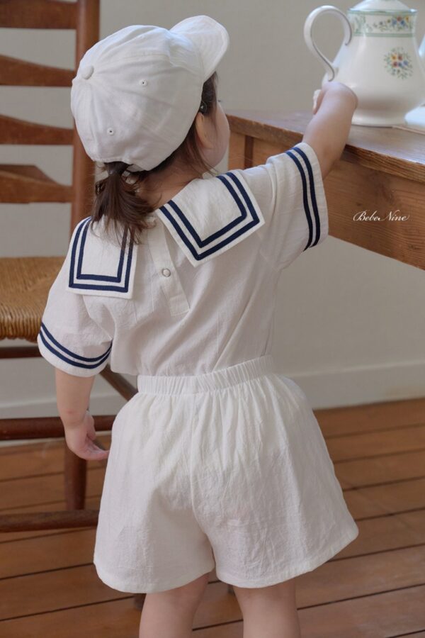 26SS 韓國童裝 水手上下套裝