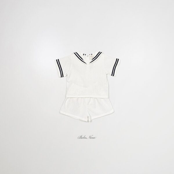 26SS 韓國童裝 水手上下套裝