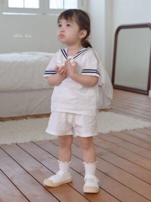 59314014-9o 26SS 韓國童裝 水手上下套裝