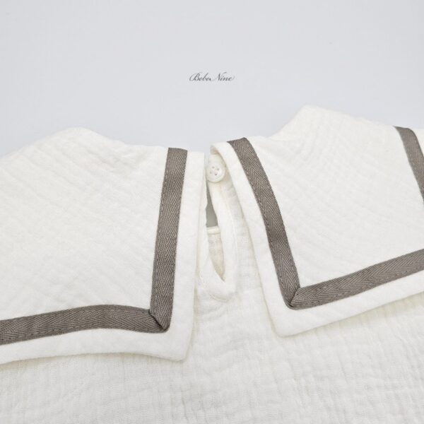 26SS 韓國童裝 水手方領上下套裝