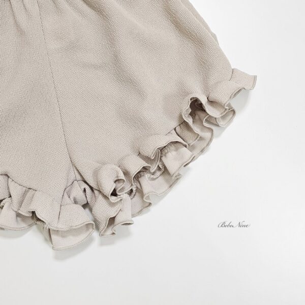 26SS 韓國童裝 抓褶澎澎袖上下套裝