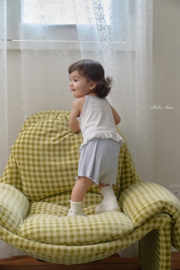 26SS 韓國童裝 小碎花細肩背心短褲套裝