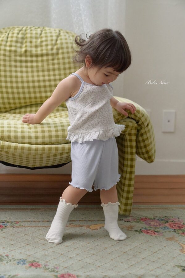 26SS 韓國童裝 小碎花細肩背心短褲套裝