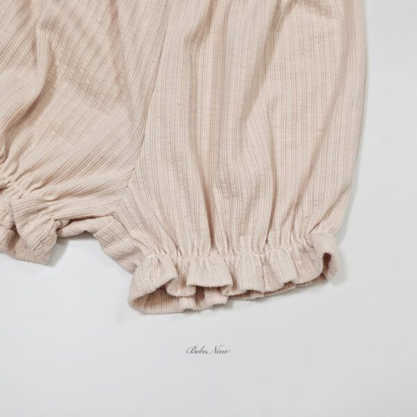 26SS 韓國童裝 直紋荷葉邊背心短褲套裝