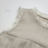26SS 韓國童裝 蕾絲滾邊背心連身套裝