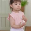 26SS 韓國童裝 羅紋小飛袖背心上衣