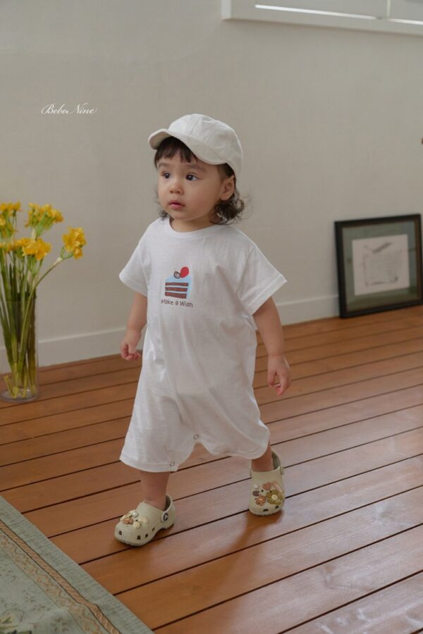 26SS 韓國童裝 蛋糕圓領連身套裝