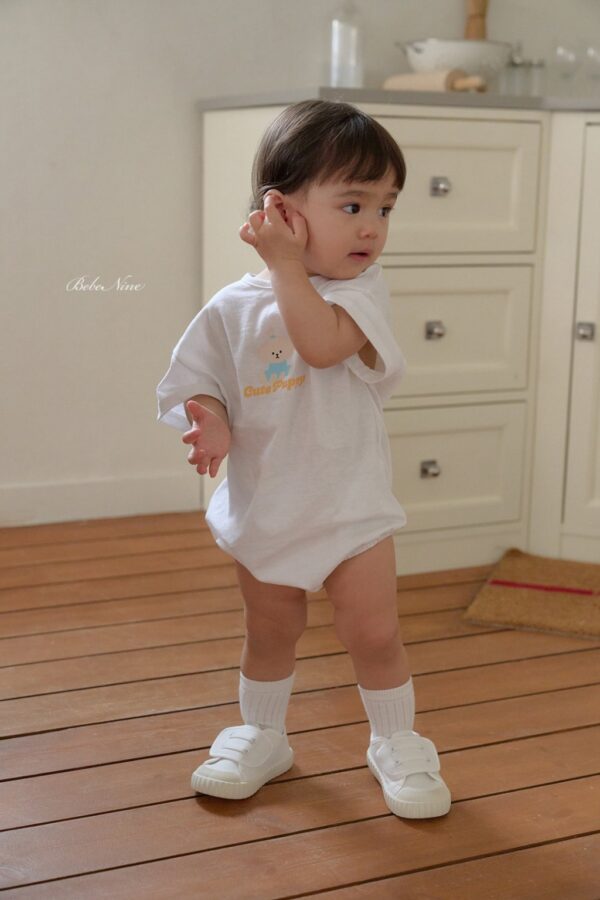 26SS 韓國童裝 可愛Puppy圓領包屁