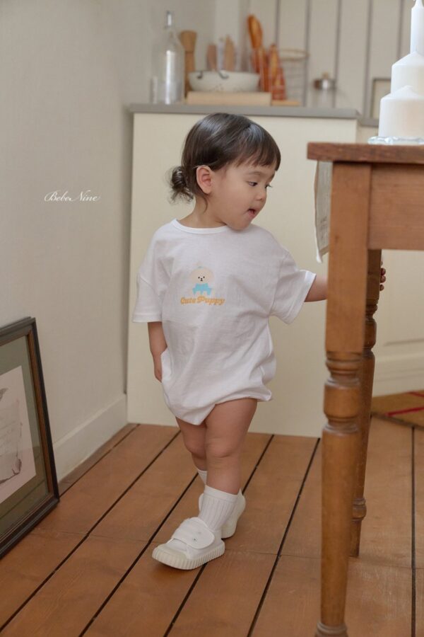 26SS 韓國童裝 可愛Puppy圓領包屁