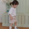 26SS 韓國童裝 夏季素色寬袖上衣