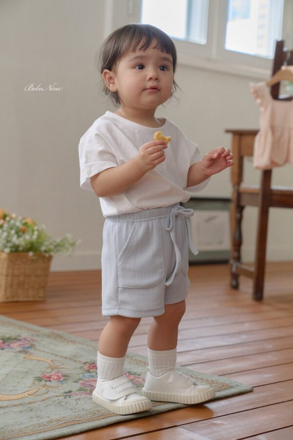 26SS 韓國童裝 夏季素色寬袖上衣