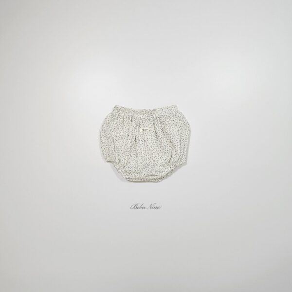 26SS 韓國童裝 碎花點點抓摺燈籠褲