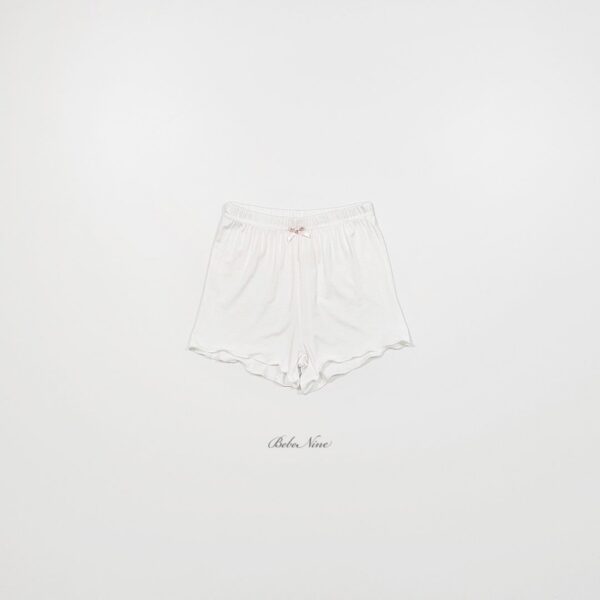 26SS 韓國童裝 捲邊蝴蝶結鬆緊短褲