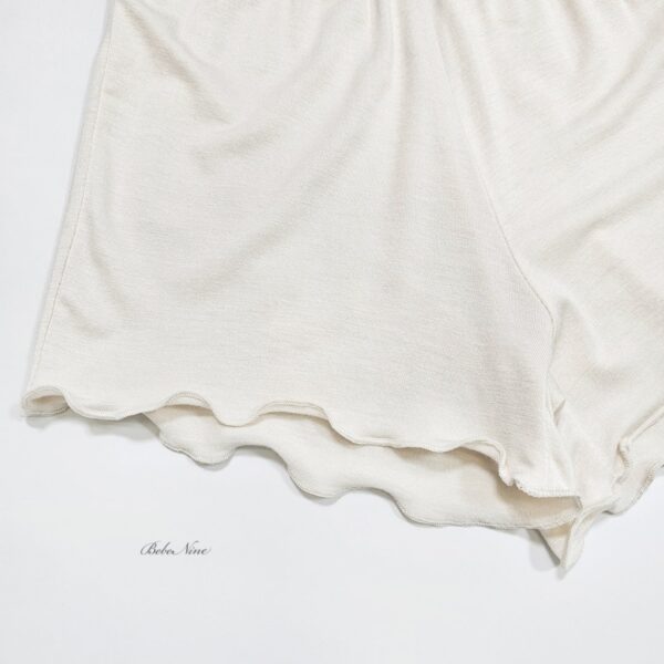 26SS 韓國童裝 捲邊蝴蝶結鬆緊短褲