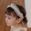 26SS 韓國童裝 蕾絲小花髮帶