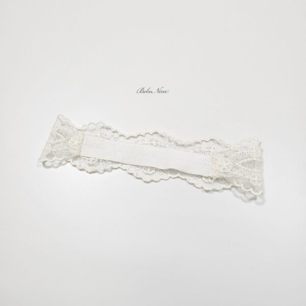 26SS 韓國童裝 蕾絲小花髮帶