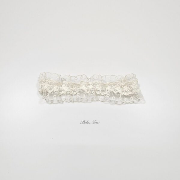 26SS 韓國童裝 蕾絲小花髮帶