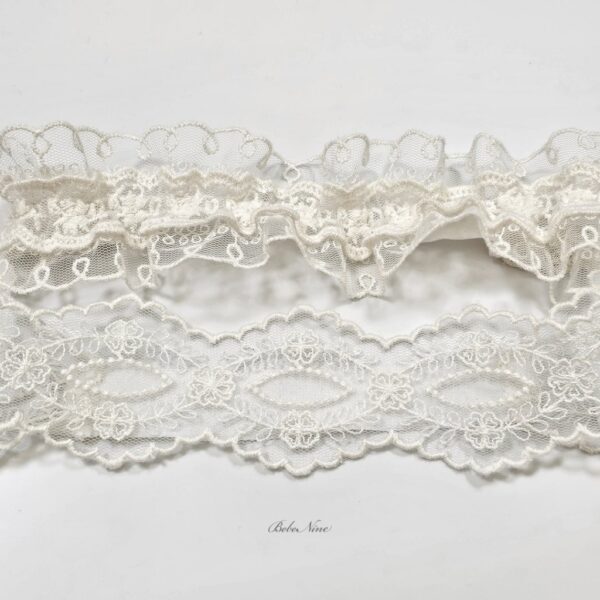 26SS 韓國童裝 蕾絲小花髮帶