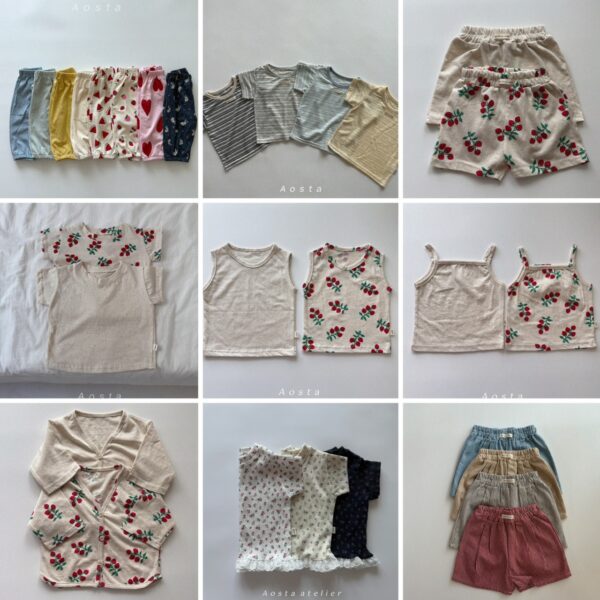 26SS 韓國童裝 AOSTA 新品目錄